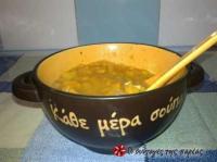 Σούπα με γλυκοπατάτα